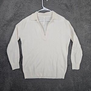 The‎ Group Babaton Merino Wool Blend Collared V-Neck Sweater - Size XS